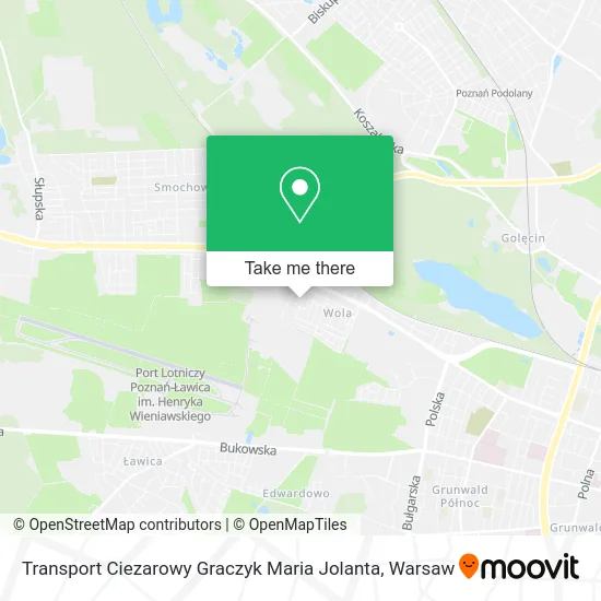 Карта Transport Ciezarowy Graczyk Maria Jolanta