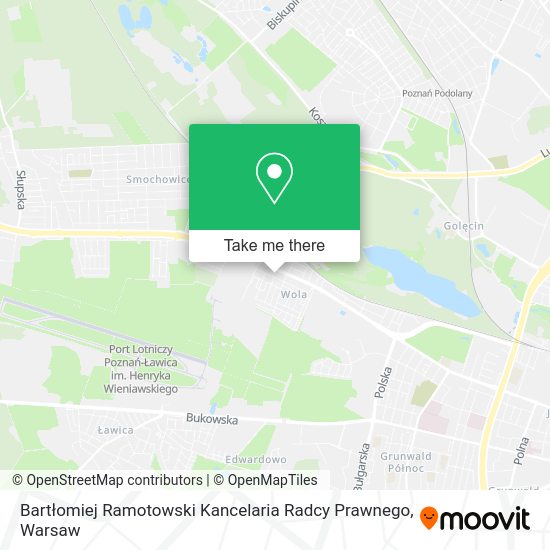 Bartłomiej Ramotowski Kancelaria Radcy Prawnego map