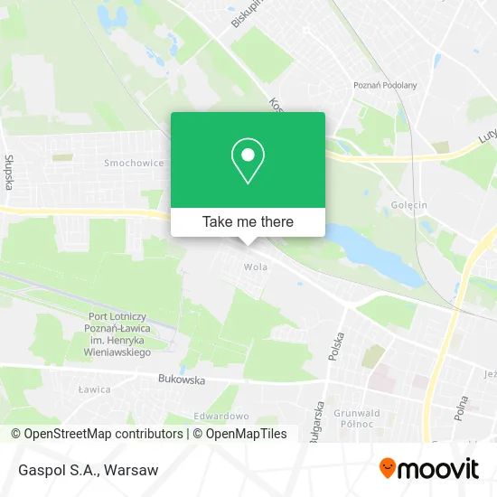 Карта Gaspol S.A.