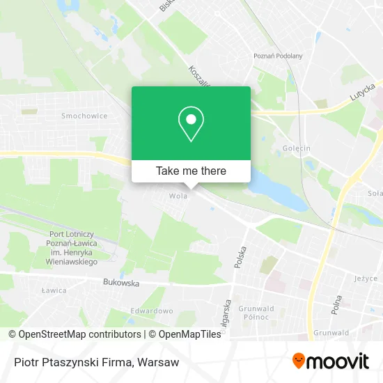 Карта Piotr Ptaszynski Firma