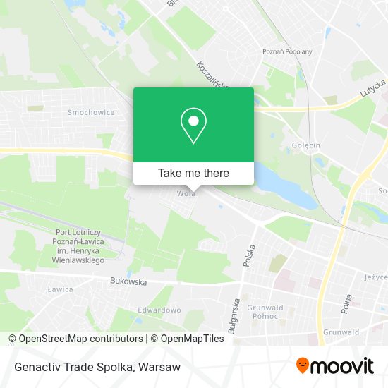 Genactiv Trade Spolka map