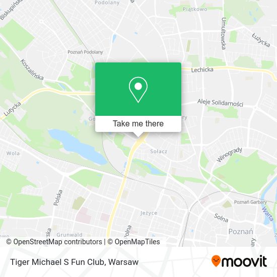 Tiger Michael S Fun Club map