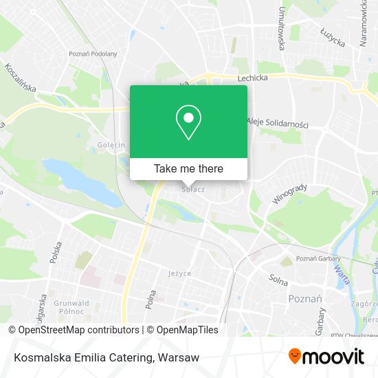 Kosmalska Emilia Catering map