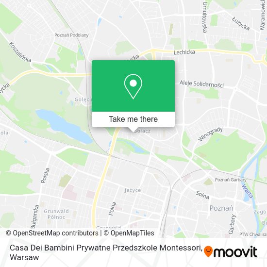 Casa Dei Bambini Prywatne Przedszkole Montessori map