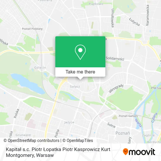 Карта Kapitał s.c. Piotr Łopatka Piotr Kasprowicz Kurt Montgomery