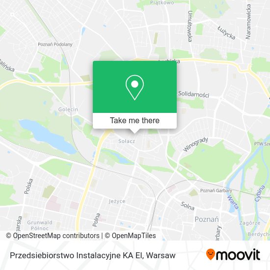 Przedsiebiorstwo Instalacyjne KA El map