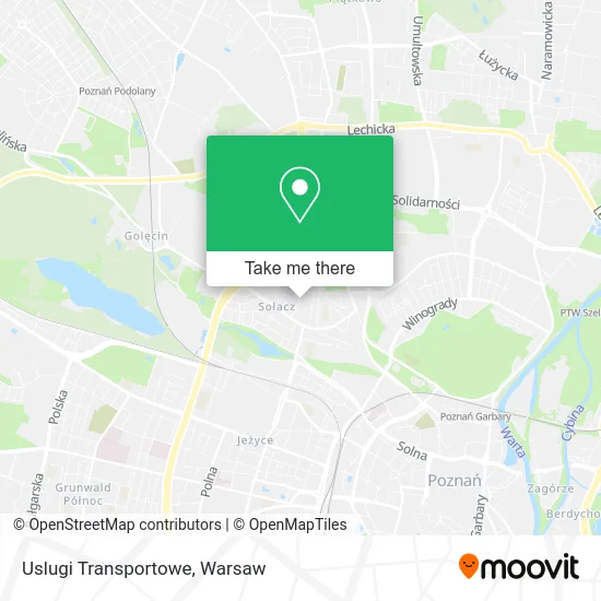 Карта Uslugi Transportowe