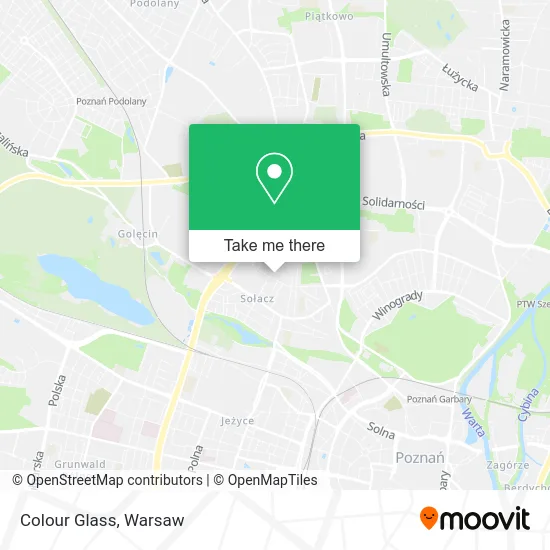 Colour Glass map