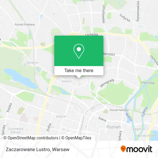Карта Zaczarowane Lustro