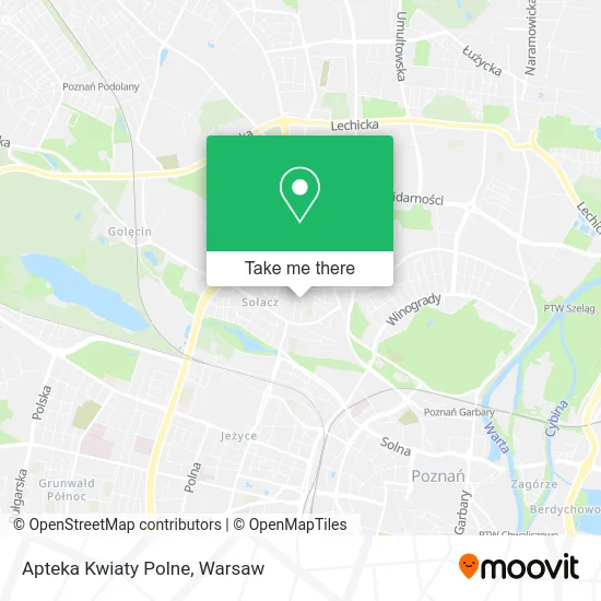 Apteka Kwiaty Polne map