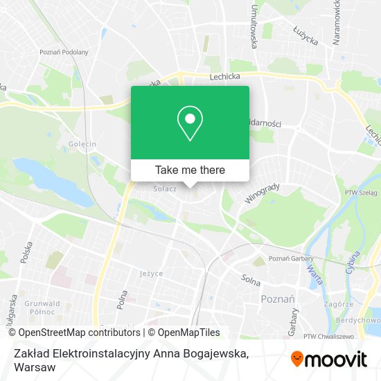 Zakład Elektroinstalacyjny Anna Bogajewska map