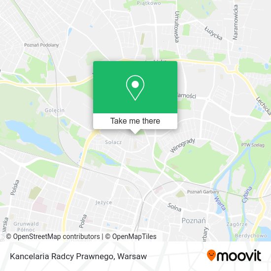 Kancelaria Radcy Prawnego map