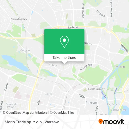 Карта Mario Trade sp. z o.o.
