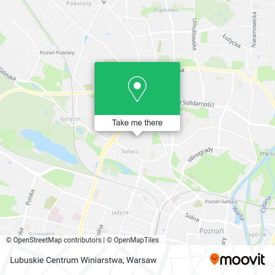 Lubuskie Centrum Winiarstwa map