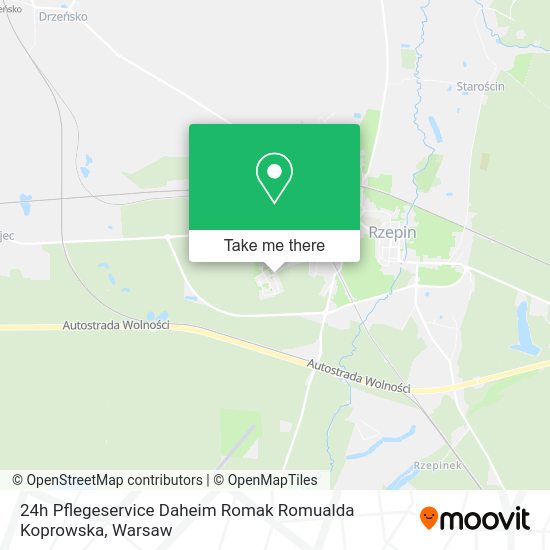 24h Pflegeservice Daheim Romak Romualda Koprowska map