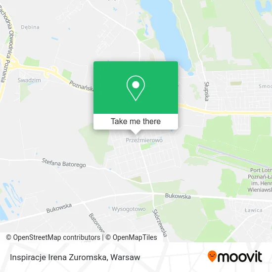 Inspiracje Irena Zuromska map
