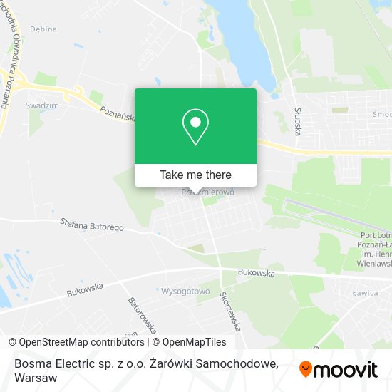 Bosma Electric sp. z o.o. Żarówki Samochodowe map