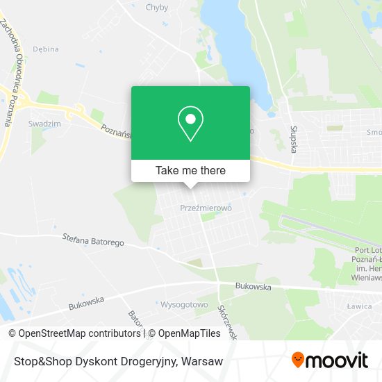 Stop&Shop Dyskont Drogeryjny map