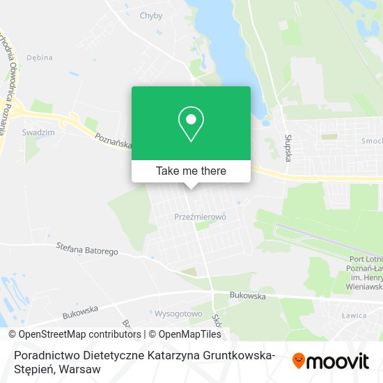 Poradnictwo Dietetyczne Katarzyna Gruntkowska-Stępień map