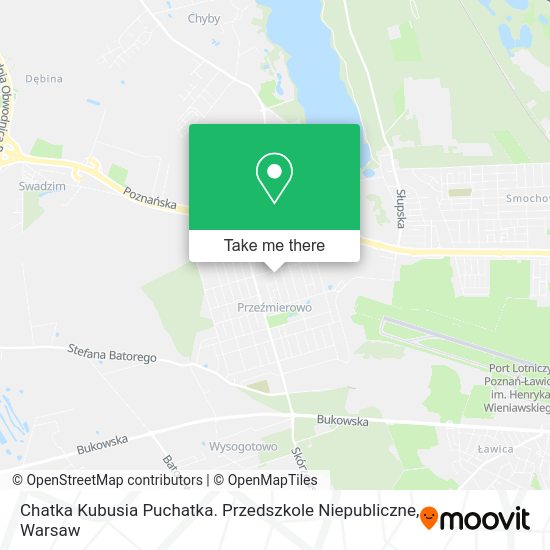 Chatka Kubusia Puchatka. Przedszkole Niepubliczne map