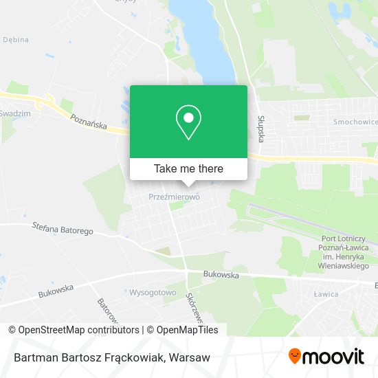 Bartman Bartosz Frąckowiak map