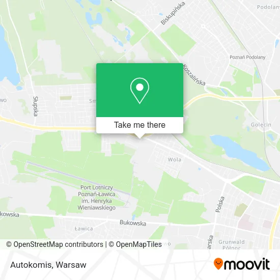 Карта Autokomis