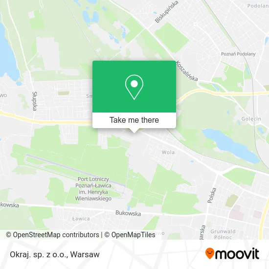 Okraj. sp. z o.o. map