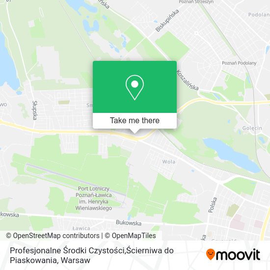 Profesjonalne Środki Czystości,Ścierniwa do Piaskowania map