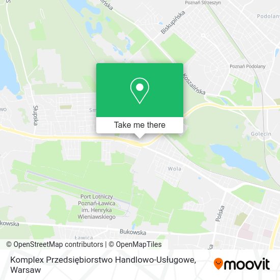 Komplex Przedsiębiorstwo Handlowo-Usługowe map