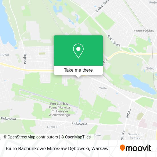 Biuro Rachunkowe Mirosław Dębowski map