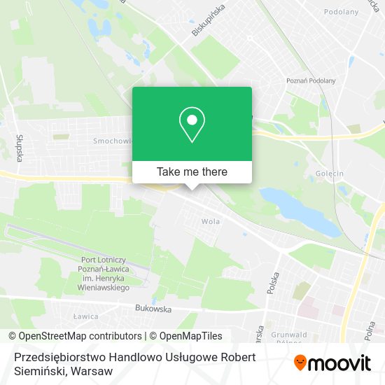 Przedsiębiorstwo Handlowo Usługowe Robert Siemiński map