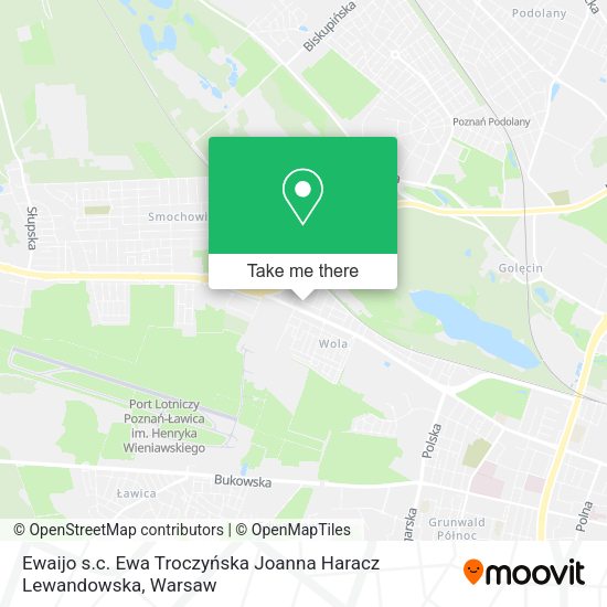 Ewaijo s.c. Ewa Troczyńska Joanna Haracz Lewandowska map