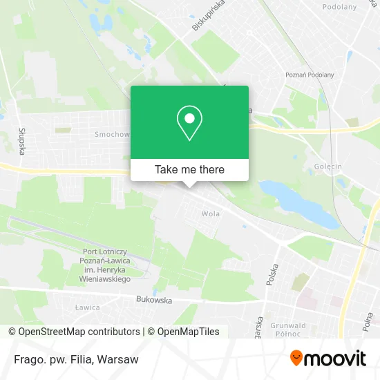 Карта Frago. pw. Filia