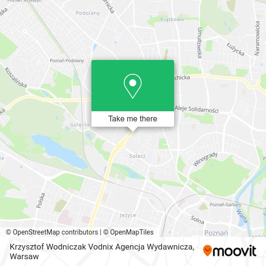 Krzysztof Wodniczak Vodnix Agencja Wydawnicza map