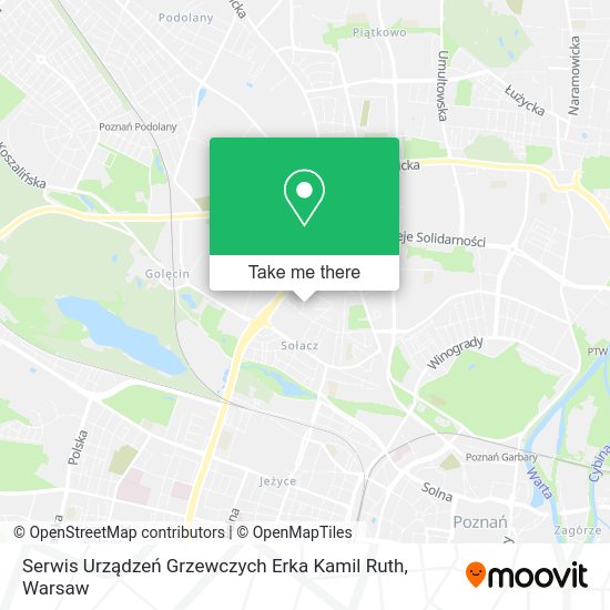 Serwis Urządzeń Grzewczych Erka Kamil Ruth map