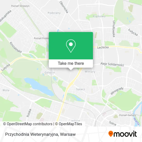 Карта Przychodnia Weterynaryjna