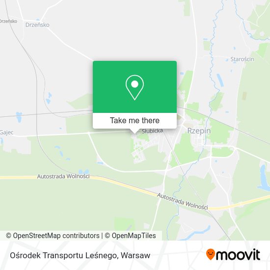 Ośrodek Transportu Leśnego map