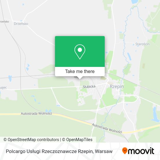 Polcargo Usługi Rzeczoznawcze Rzepin map