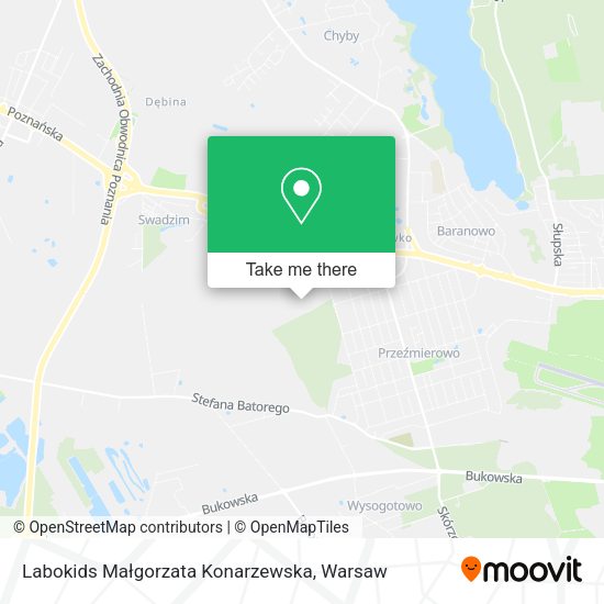 Labokids Małgorzata Konarzewska map