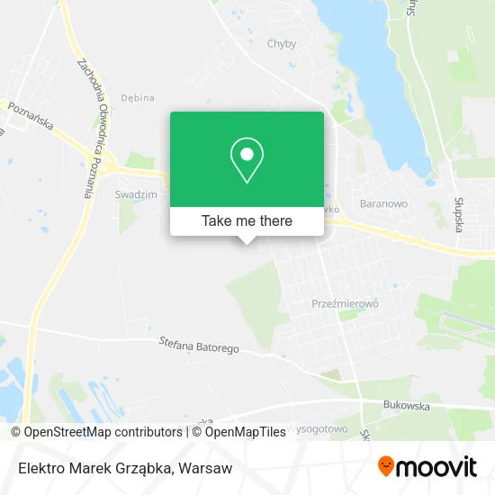 Elektro Marek Grząbka map