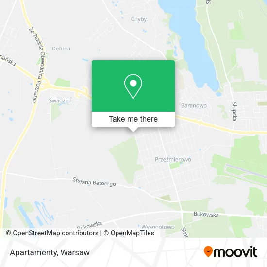 Карта Apartamenty