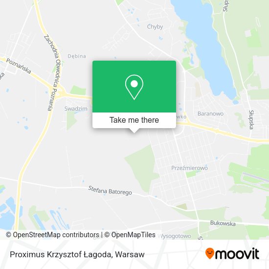 Proximus Krzysztof Łagoda map