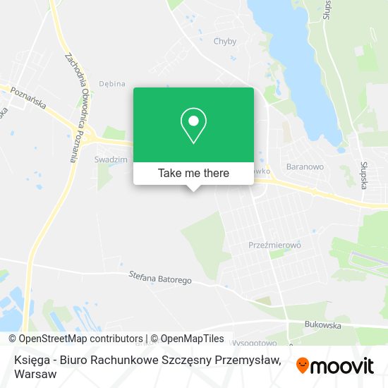 Księga - Biuro Rachunkowe Szczęsny Przemysław map