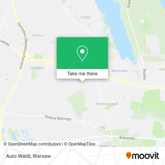 Карта Auto Waldi