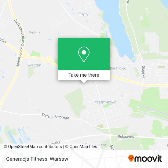 Generacja Fitness map