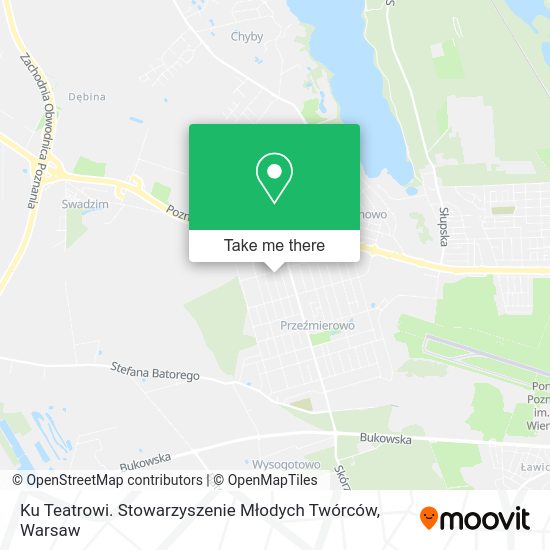 Ku Teatrowi. Stowarzyszenie Młodych Twórców map