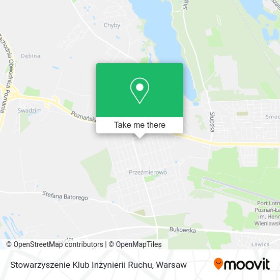 Stowarzyszenie Klub Inżynierii Ruchu map