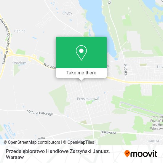 Przedsiębiorstwo Handlowe Zarzyński Janusz map