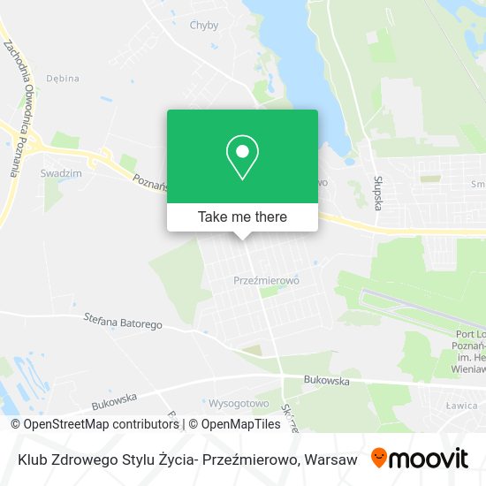 Klub Zdrowego Stylu Życia- Przeźmierowo map