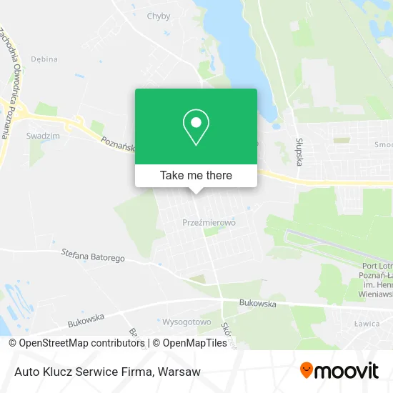 Карта Auto Klucz Serwice Firma